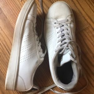 White adidas sneakers